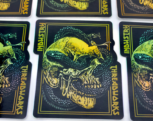 Snake Eyes Sticker - Holographic