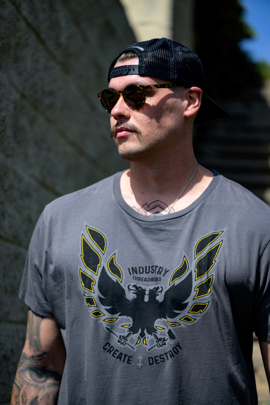 πΊπΈ Made in USA - Free Bird - Smoke Gray