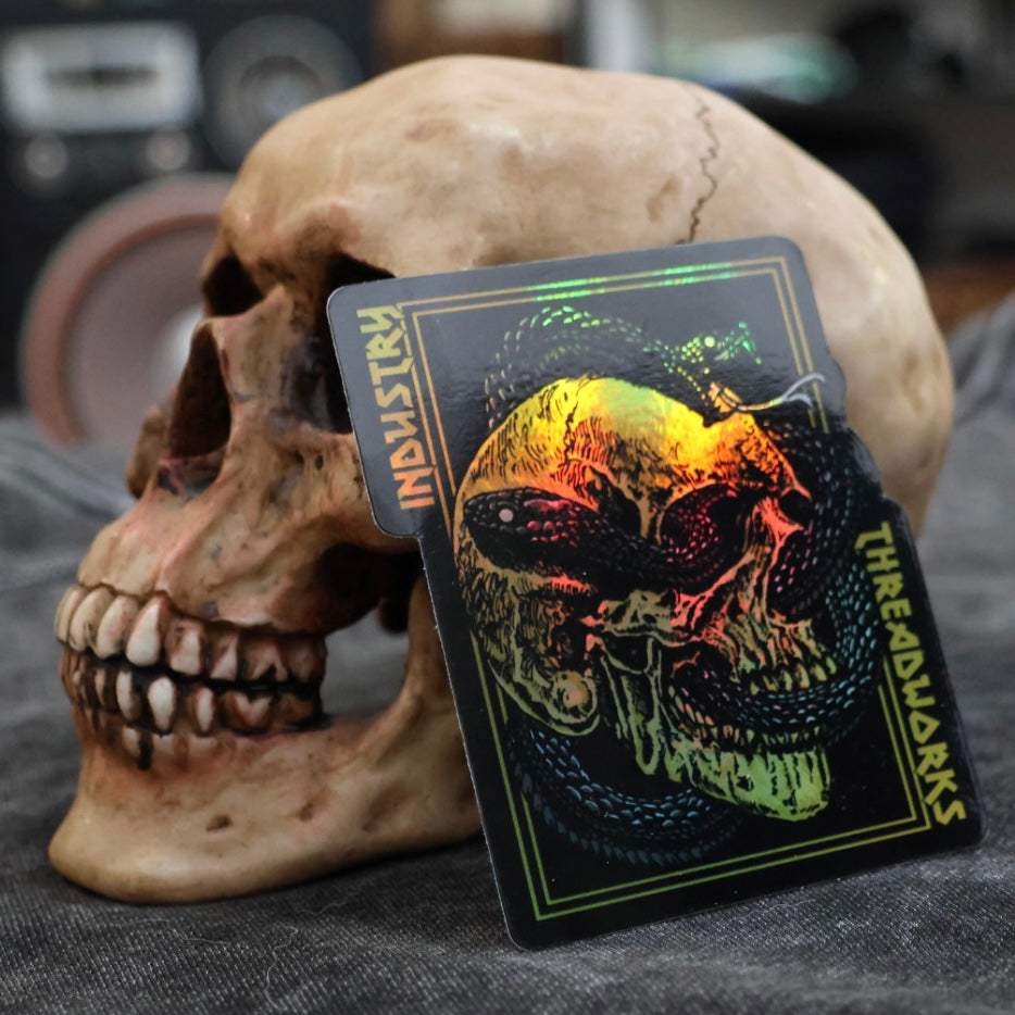 Snake Eyes Sticker - Holographic