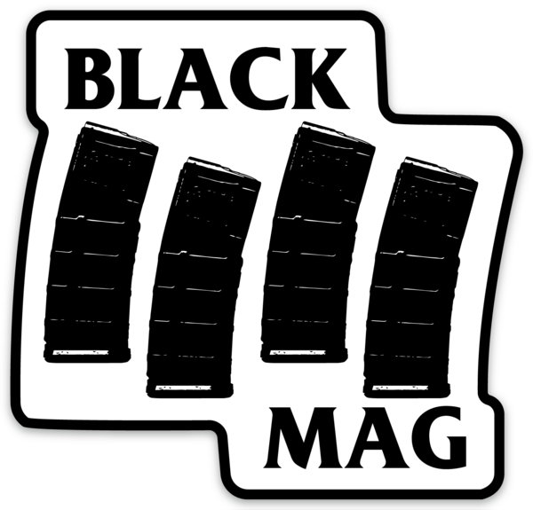 Black Mag Sticker