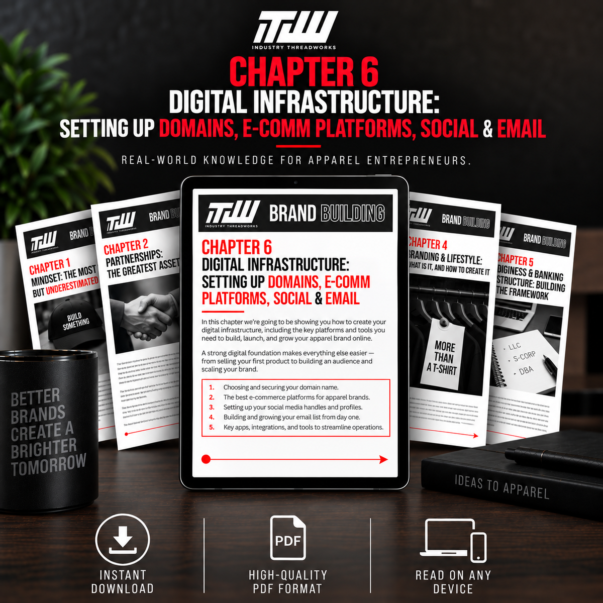 Chapter 6: Digital Infrastructure - Setting Up Domains, E-comm Platforms, Social & Email