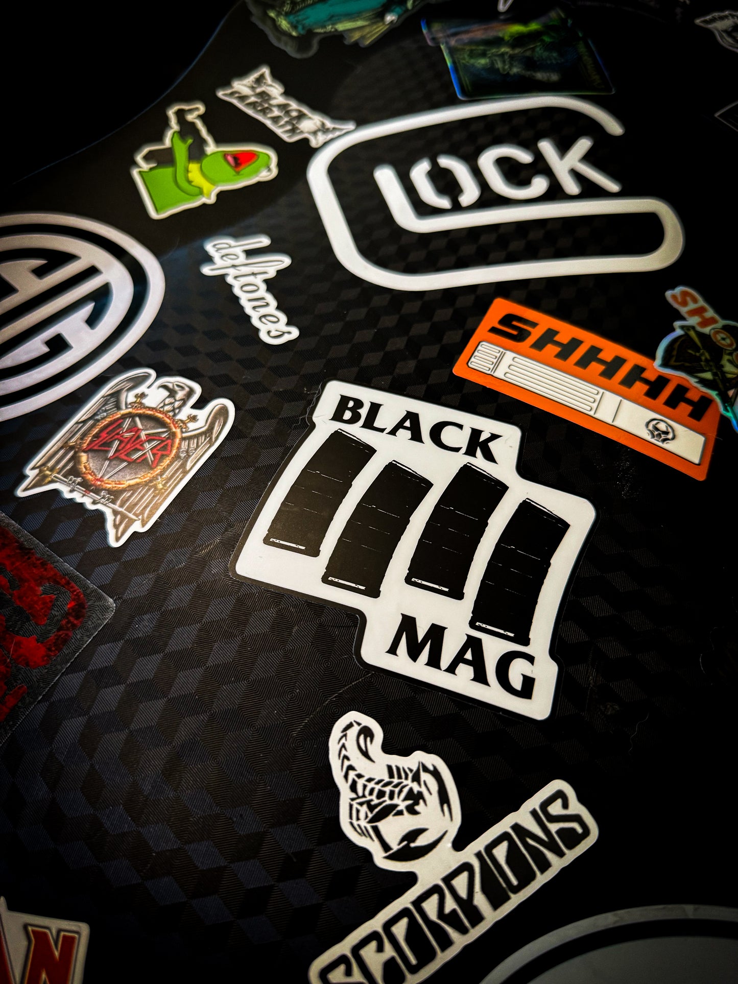Black Mag Sticker