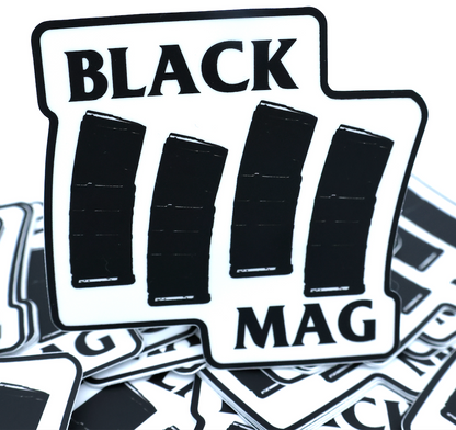 Black Mag Sticker