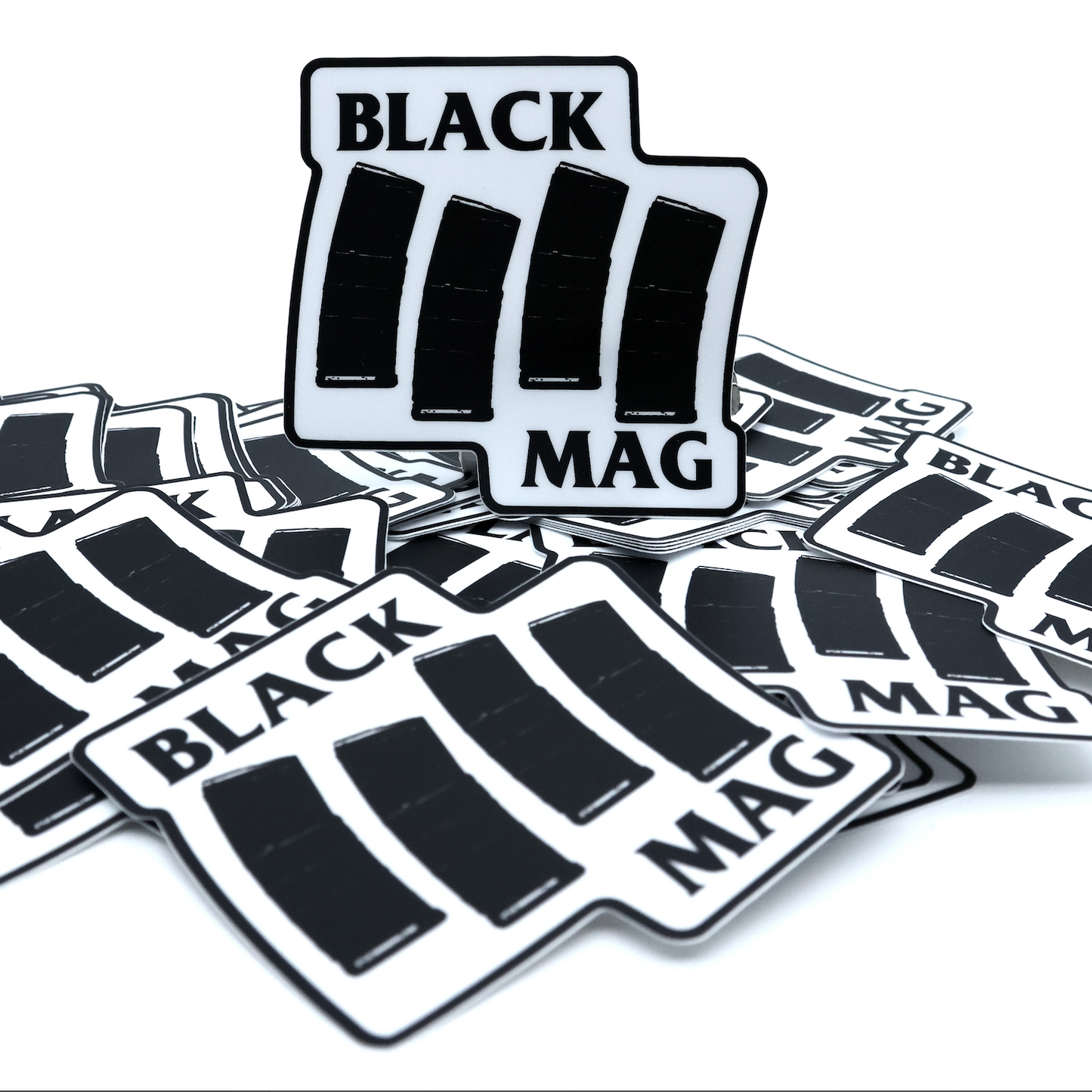 Black Mag Sticker