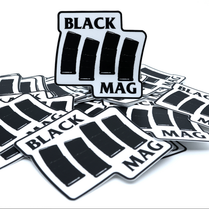 Black Mag Sticker