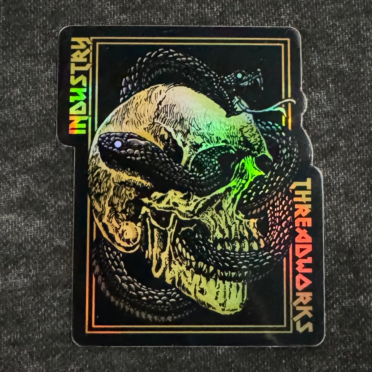 Snake Eyes Stickers - Holographic