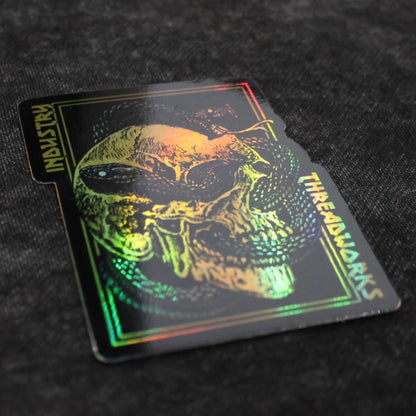 Snake Eyes Sticker - Holographic