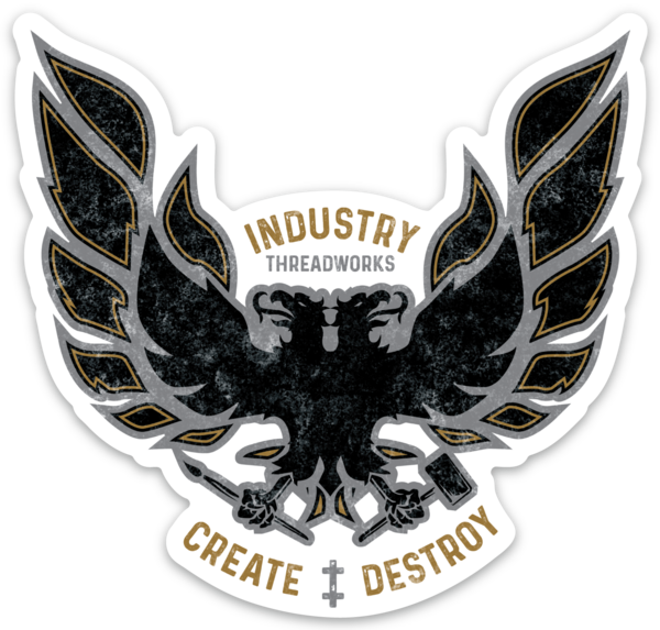 Free Bird Sticker - Gray