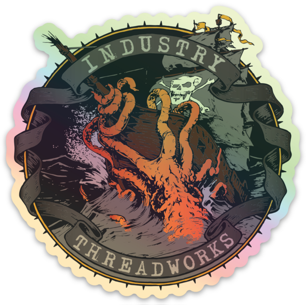 Kraken Sticker - Holographic