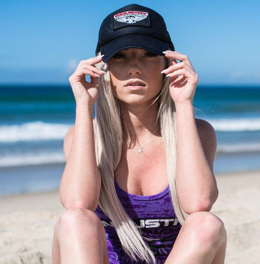 Women's OG Logo - Purple Burnout Tank