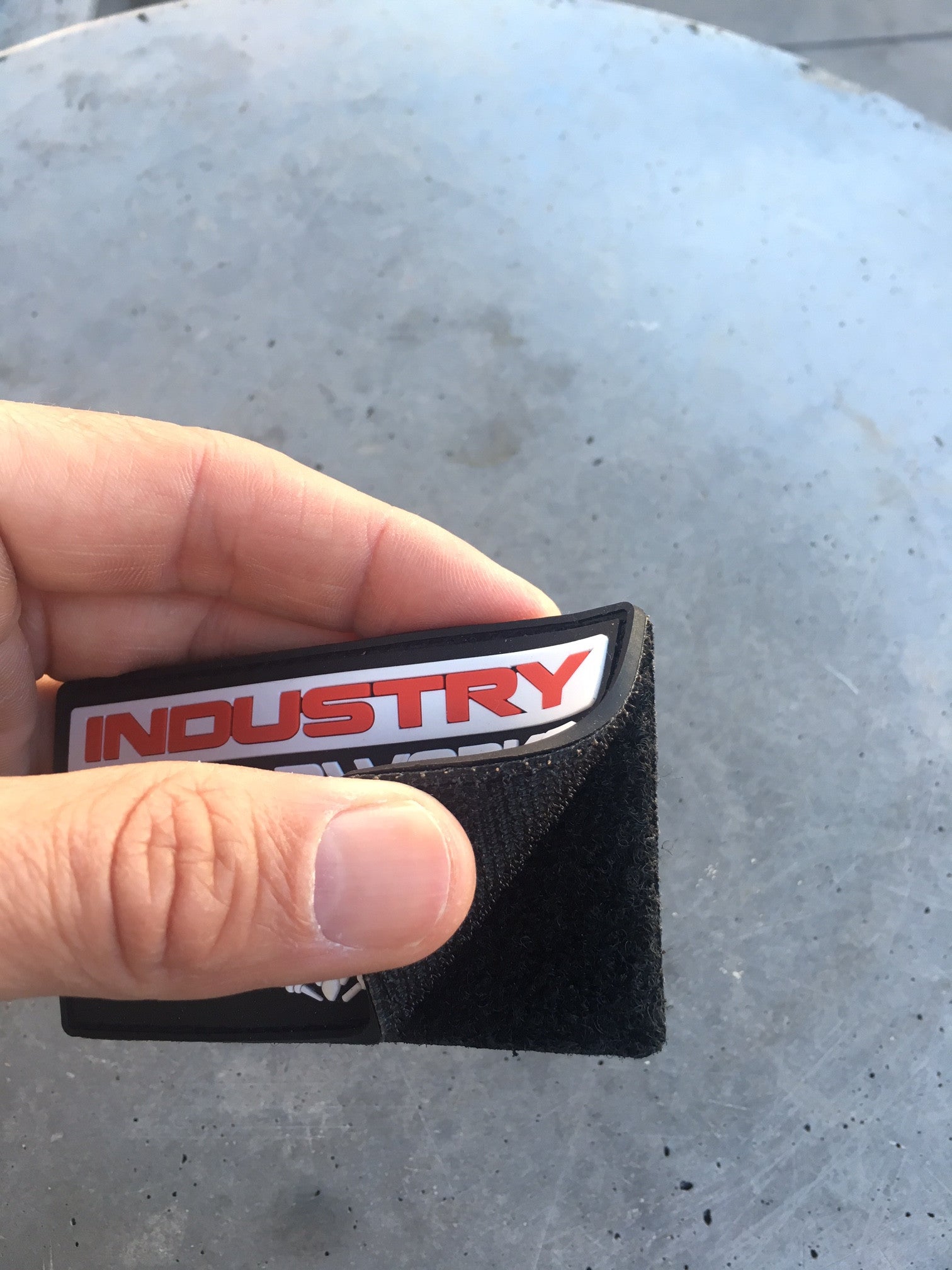 Vintage Industry PVC Velcro Patches