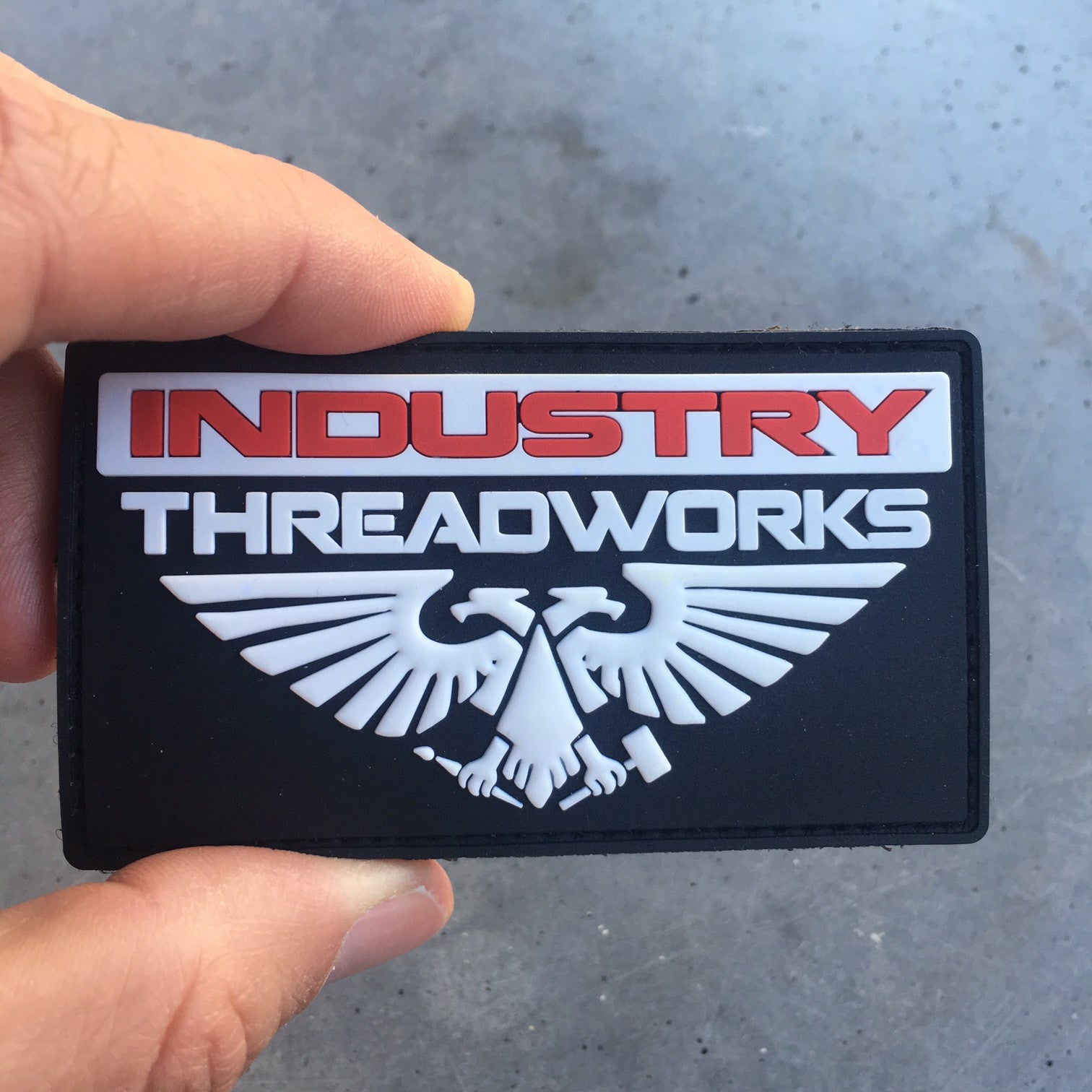 Vintage Industry PVC Velcro Patches